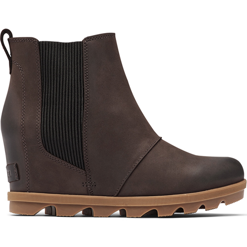 Sorel Joan of Arctic Wedge II Chelsea Boots for Women, Black